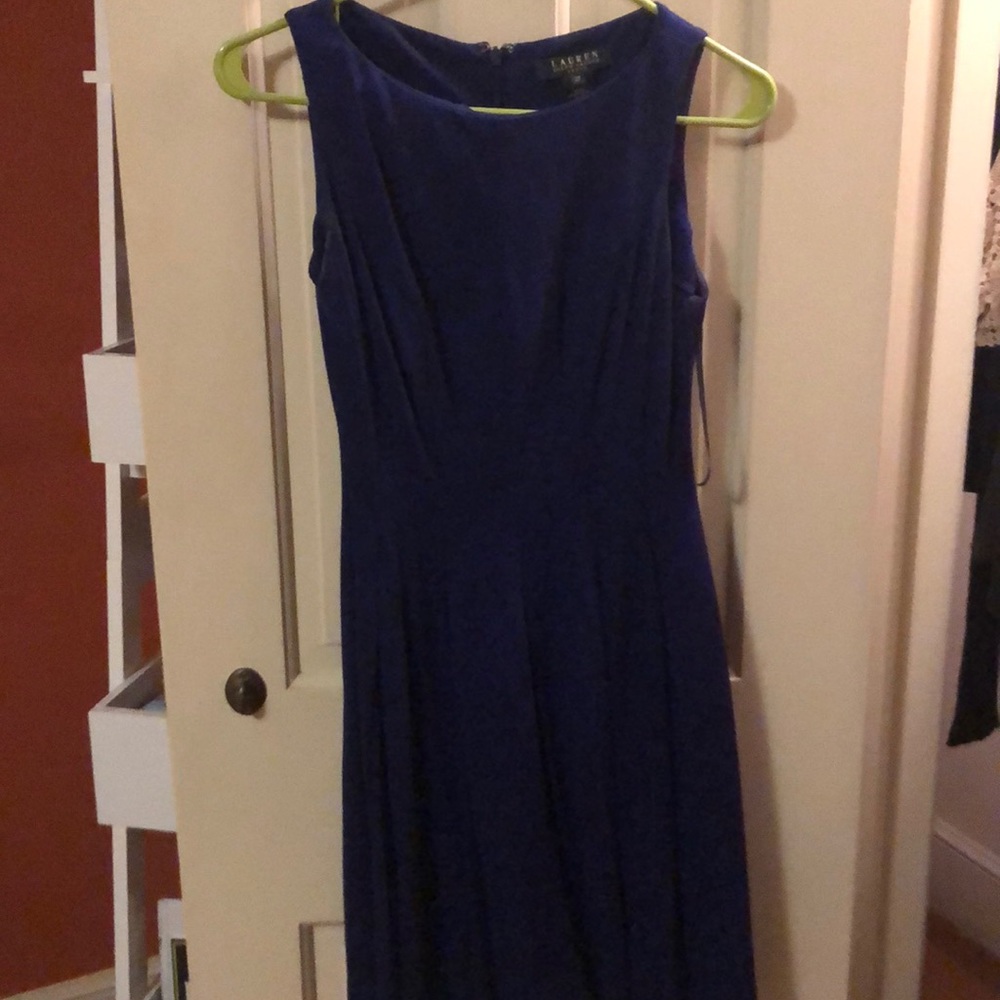 Blue dress